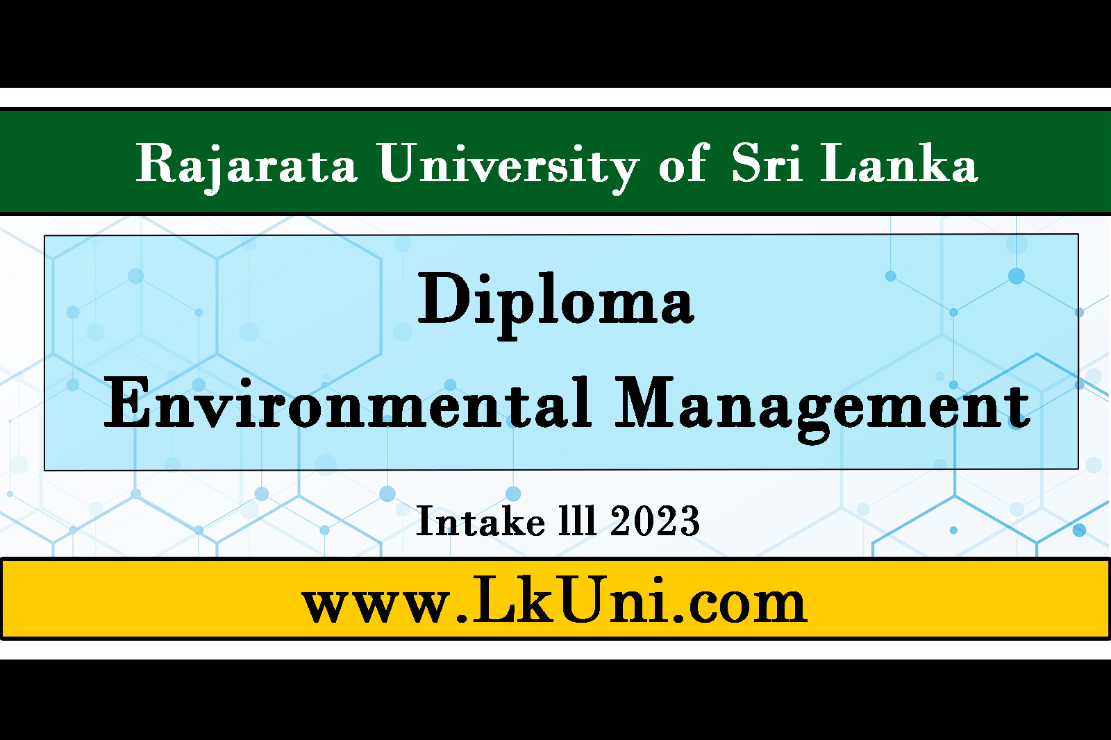 the-diploma-in-environmental-management-intake-lll-2023-rajarata-university-of-sri-lanka